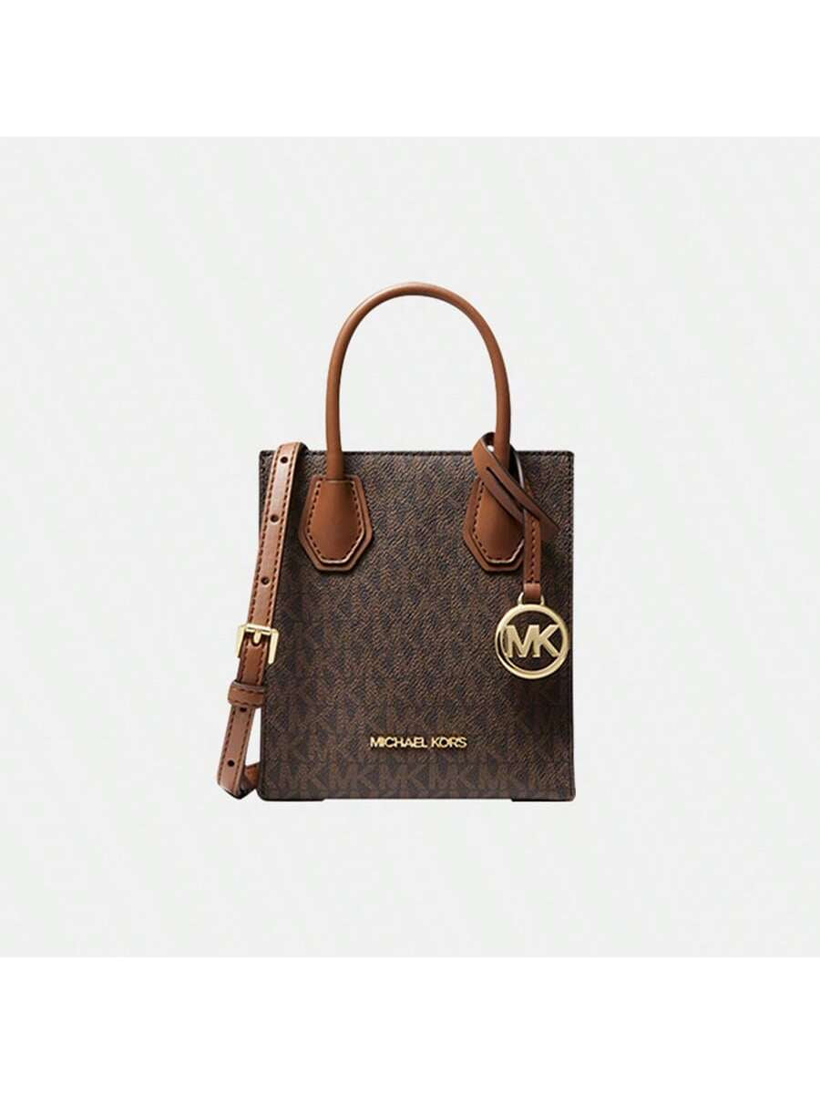Michael Kors Mercer Women Shoulder Bags Top Handle Handbags Small Pebbled Leather Crossbody Bag Purses and Bags Women Bags for Women