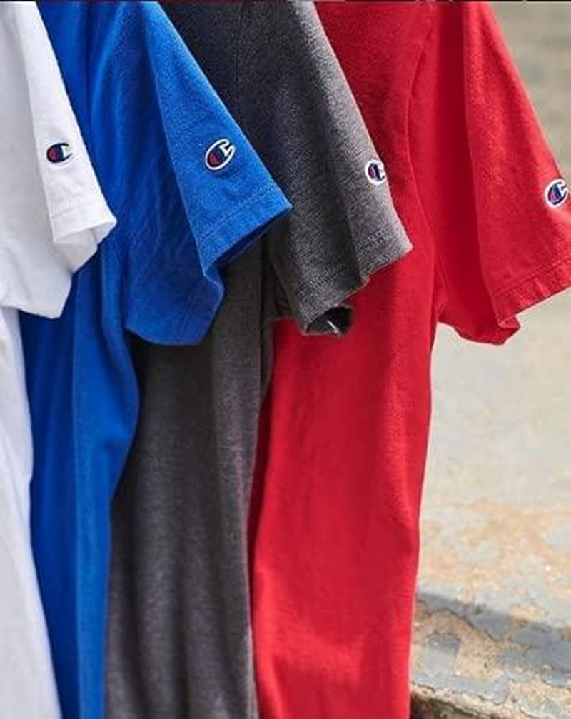 Champion Big and Tall Shirts for Men – 3 Pk 100% Cotton Men Big and Tall T-Shirt