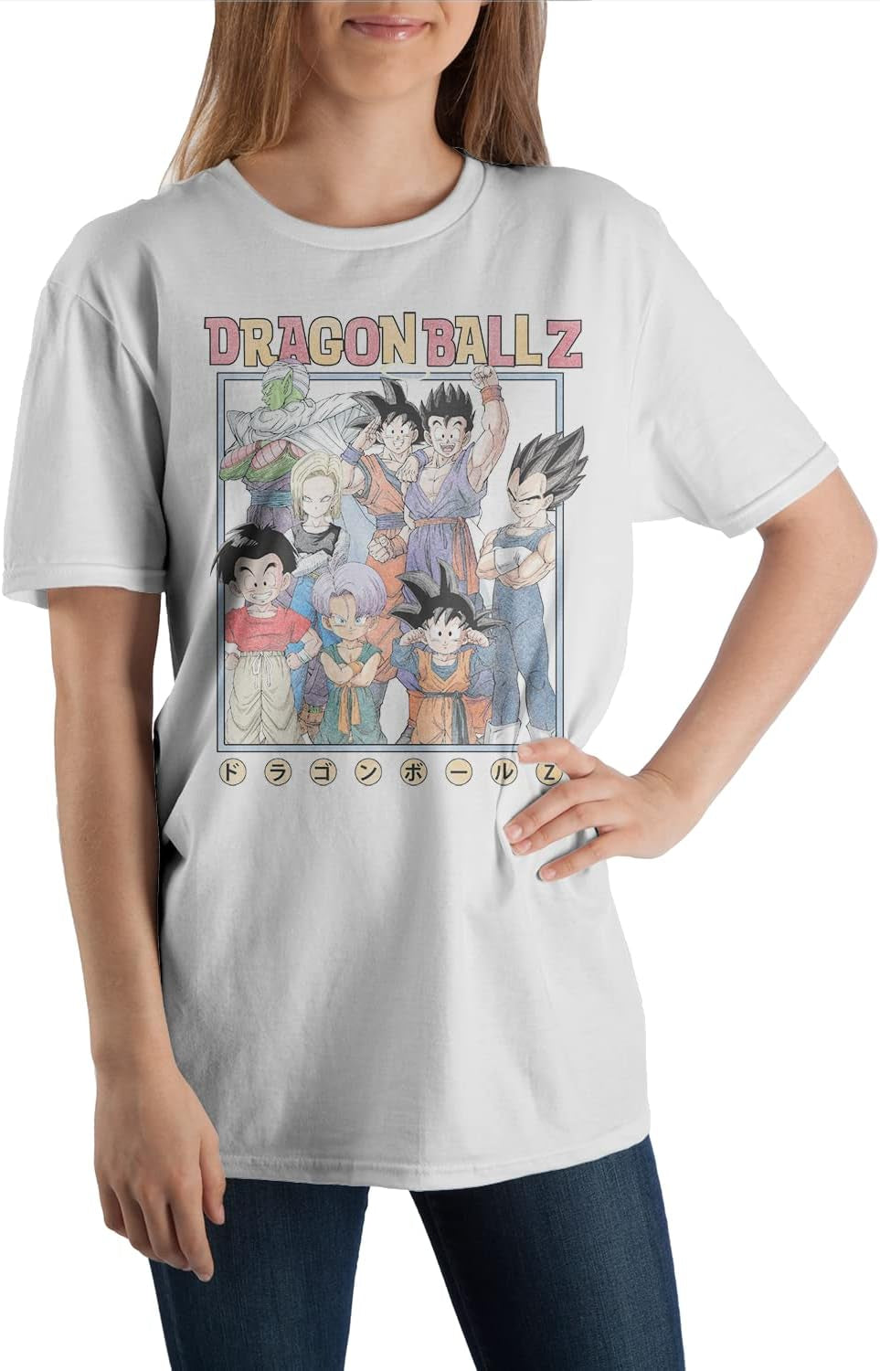 Dragon Ball Z Kanji Characters Men'S T-Shirt