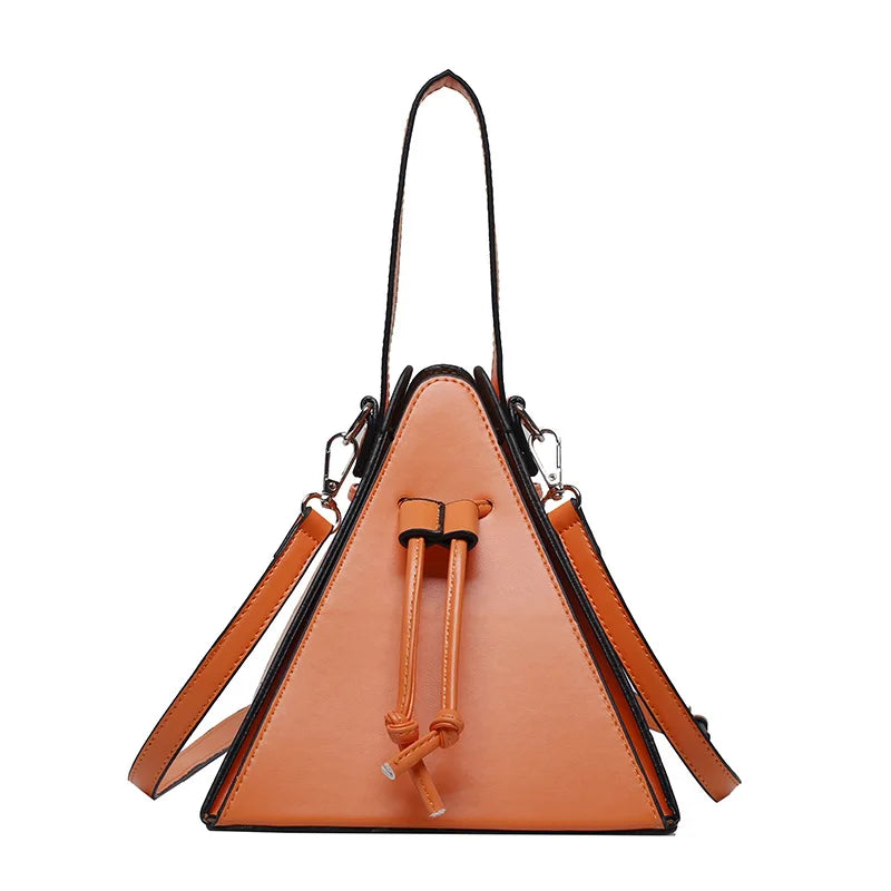 Fashion Ladies Shoulder Bags Handbag Sense of Luxury Women Bags High Quality Leather Crossbody Bag Designer Female Triangle Bags