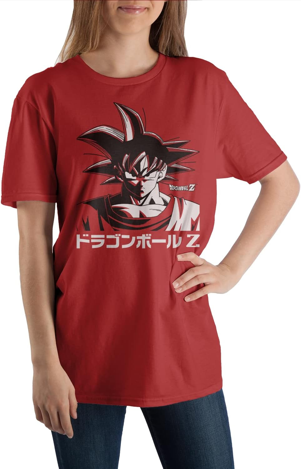 Dragon Ball Z Goku Kanji Mens Graphic Tee Shirt