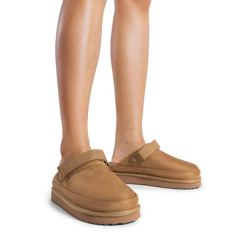 DREAM PAIRS Women'S Fashion Casual round Toe Platform Mules Clogs Comfortable Indoor Outdoor Girl Walking Shoes Fall Autumn Winter