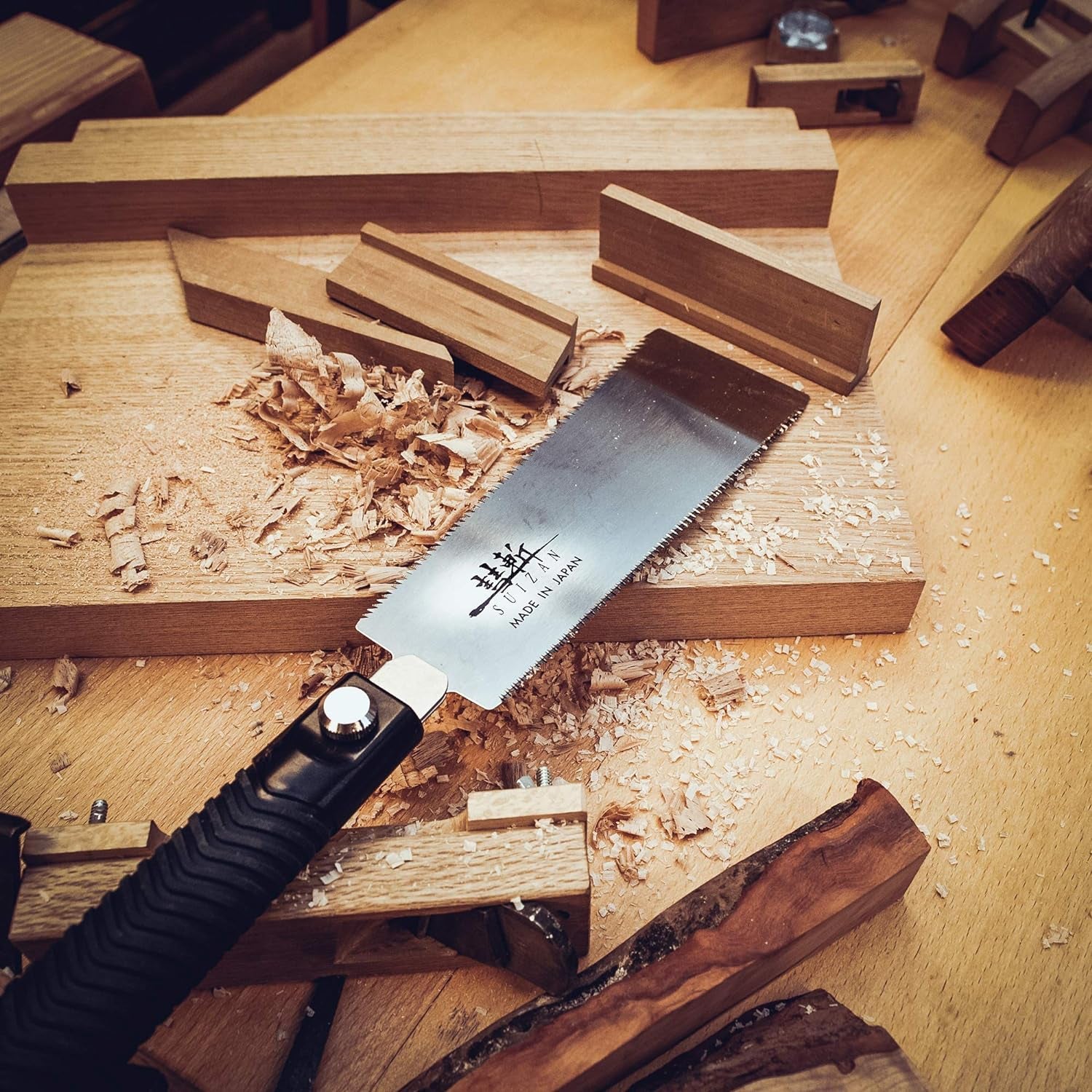 Ryoba Double Edge Saw 7" - Professional Japanese Pullsaw Handsaw Woodworking Tools