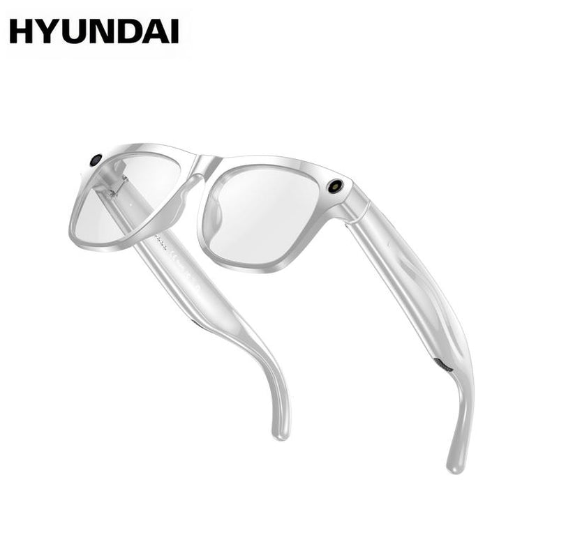 HYUNDAI XK ONE Pro Intelligent Camera and Video Glasses, Built-In High-Definition Camera, Equipped with Surround Sound Headphones and Speakers,Have Smart Polarized Lenses That Block Blue Light. They Are Suitable for Daily Activities Such Work and Driving.