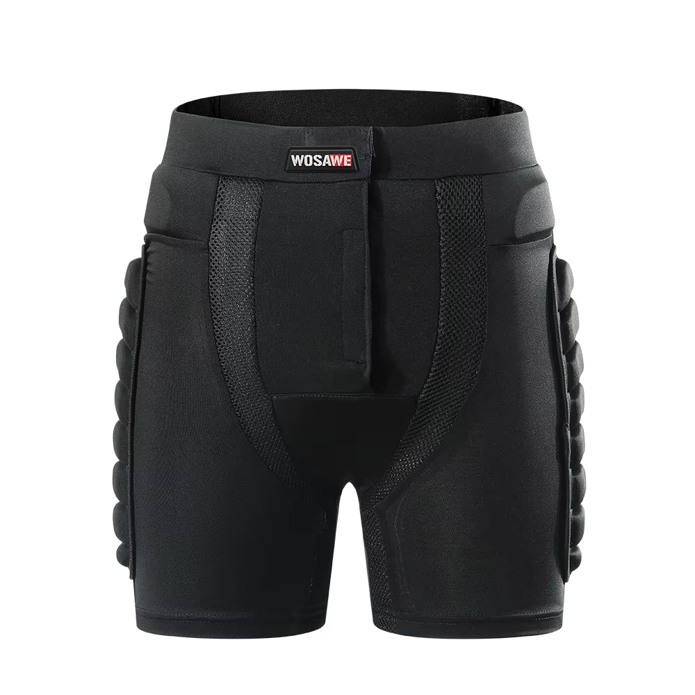 Ski Protective Hip Pad Padded Shorts+Protective Knee Pads Skiing Skating Snowboarding Impact Protection