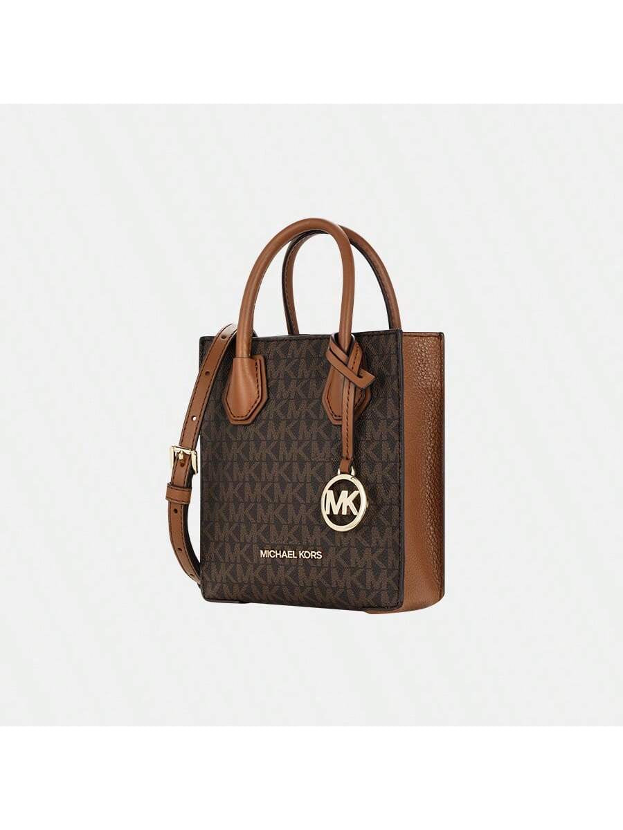 Michael Kors Mercer Women Shoulder Bags Top Handle Handbags Small Pebbled Leather Crossbody Bag Purses and Bags Women Bags for Women