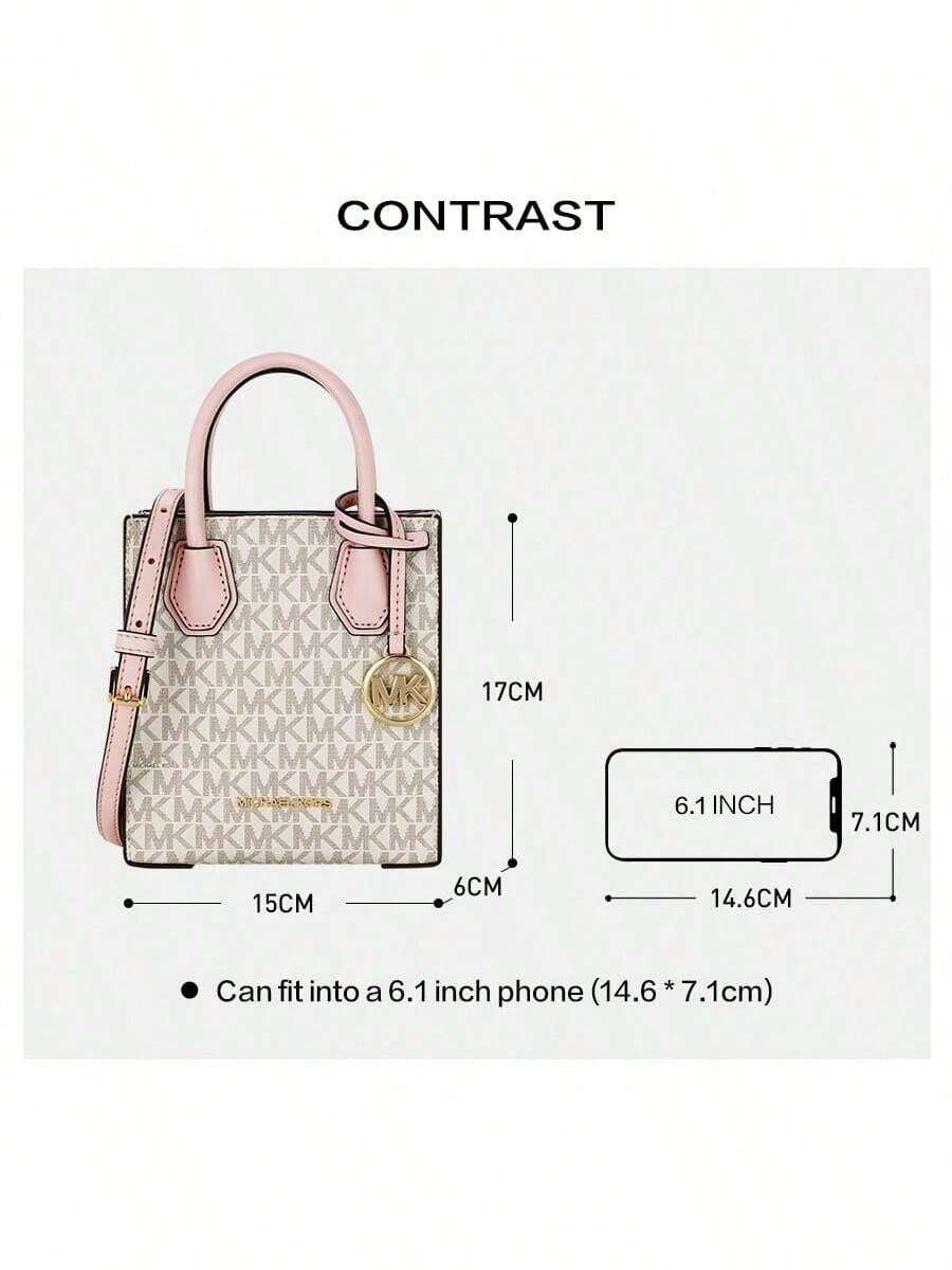 Michael Kors Mercer Women Shoulder Bags Top Handle Handbags Small Pebbled Leather Crossbody Bag Purses and Bags Women Bags for Women