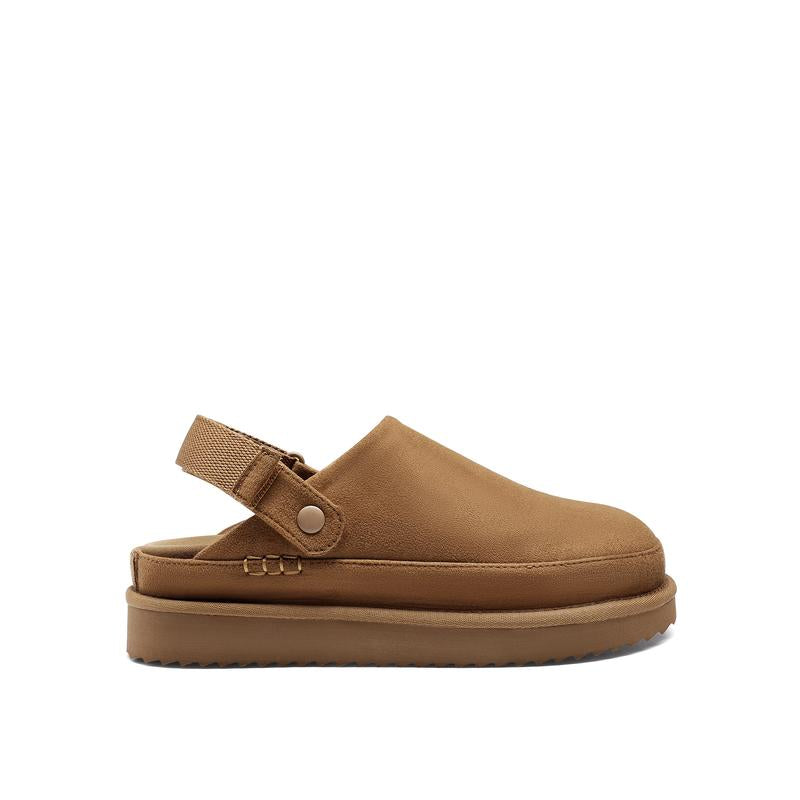 DREAM PAIRS Women'S Fashion Casual round Toe Platform Mules Clogs Comfortable Indoor Outdoor Girl Walking Shoes Fall Autumn Winter