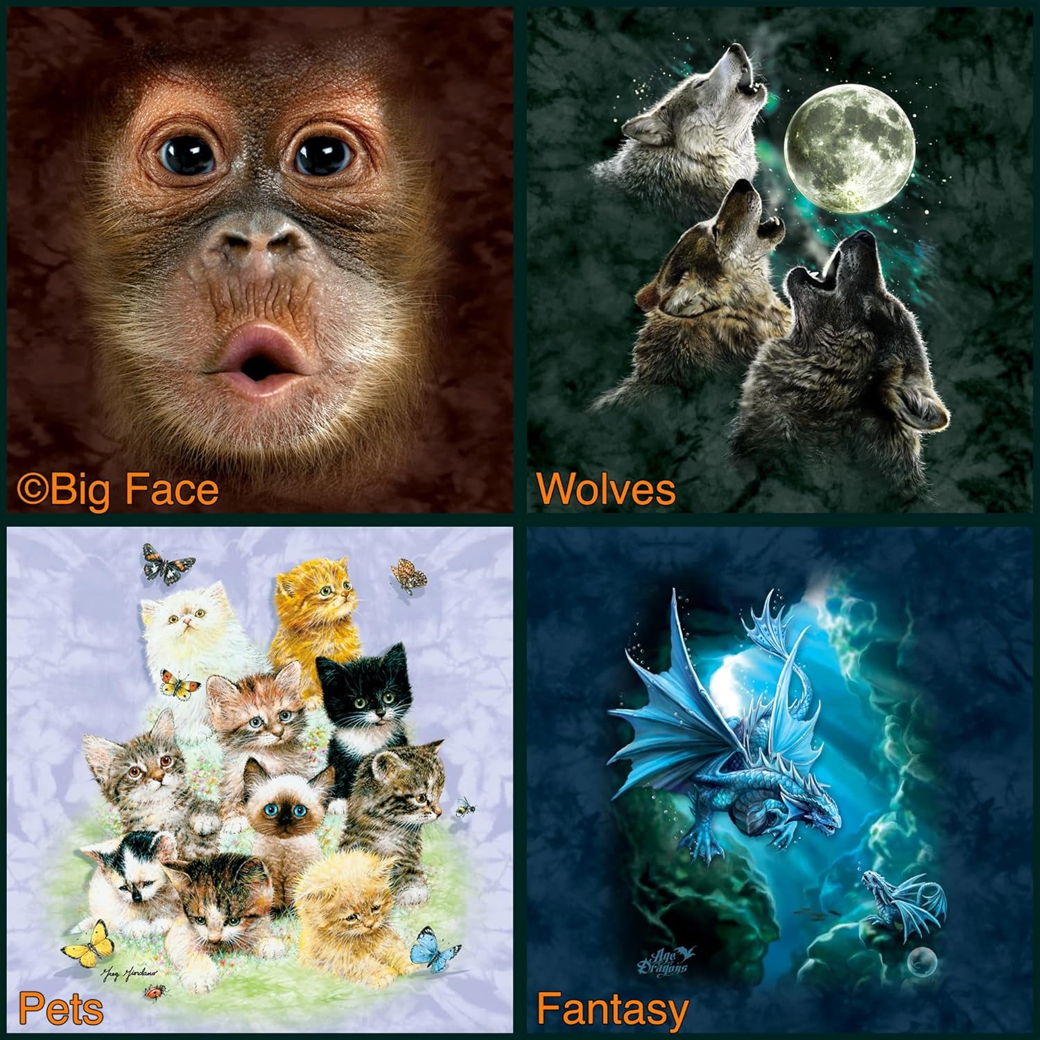 Men'S Fire Dragon Tee