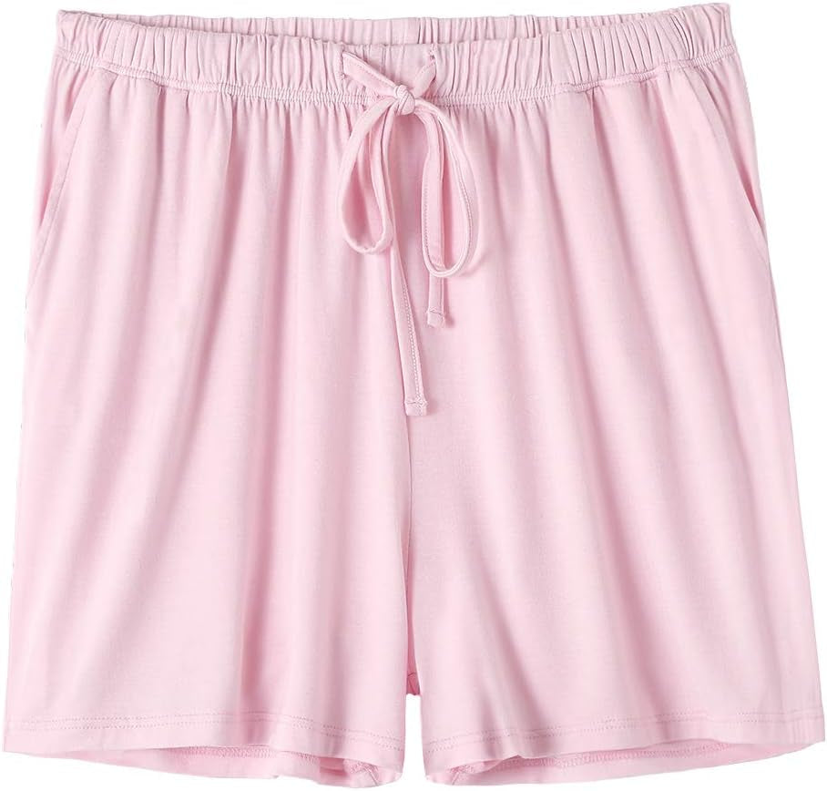 Womens Pajama Shorts Sleep Shorts Stretchy Pajama Pants