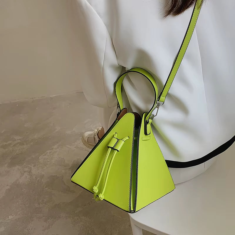 Fashion Ladies Shoulder Bags Handbag Sense of Luxury Women Bags High Quality Leather Crossbody Bag Designer Female Triangle Bags