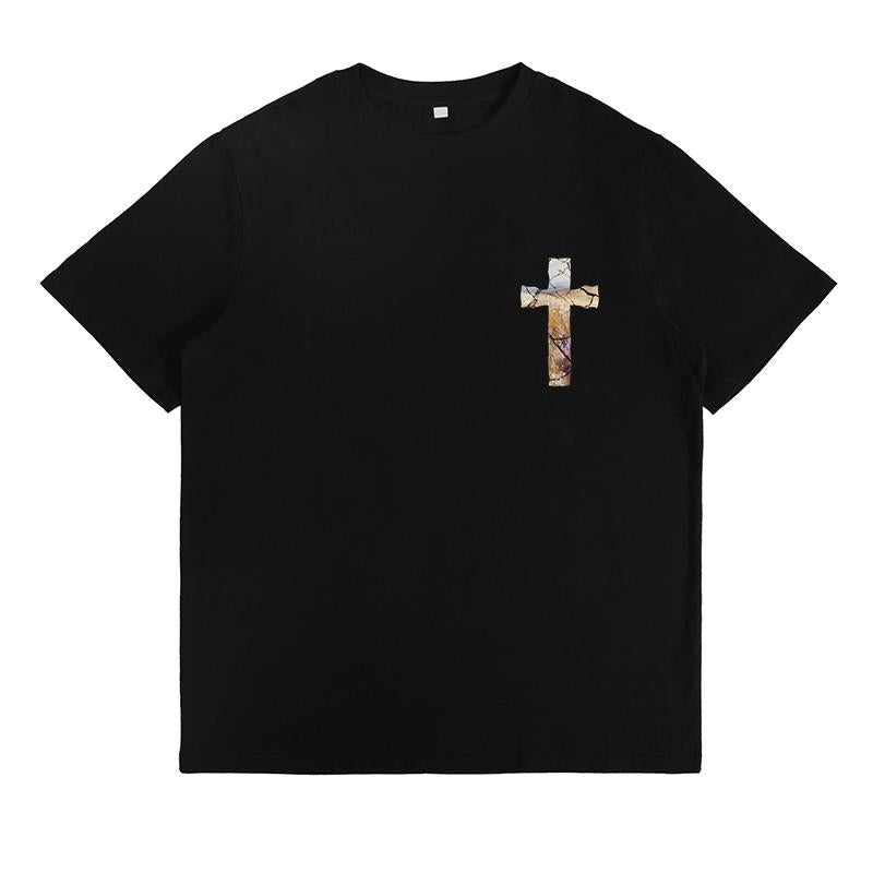 God Turns Broken Pieces into Masterpieces Christian Tops T Shirt Graphic Motivational Christian Shirt Gift for Religious Gift Tee