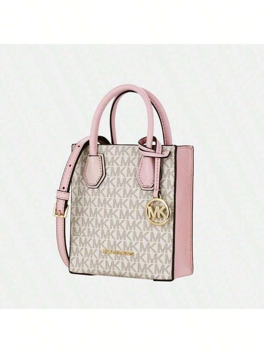 Michael Kors Mercer Women Shoulder Bags Top Handle Handbags Small Pebbled Leather Crossbody Bag Purses and Bags Women Bags for Women