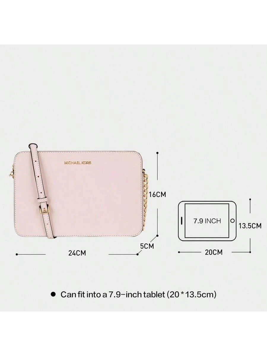 Michael Kors Jet Set Large Saffiano Leather Crossbody Bag Women Large Camera Bag,Purses and Bags Women Bags for Women