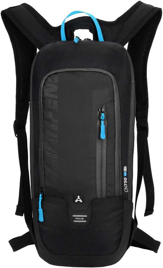 Cycling Backpack Mountain Bike Rucksack for Men Women Travel Outdoor Sports Motorcycle Bicycle Biking Riding Daypack Pouch Pocket, Black