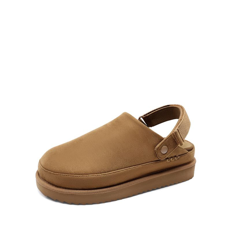 DREAM PAIRS Women'S Fashion Casual round Toe Platform Mules Clogs Comfortable Indoor Outdoor Girl Walking Shoes Fall Autumn Winter