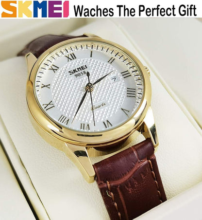 Women’s Black Leather Watch