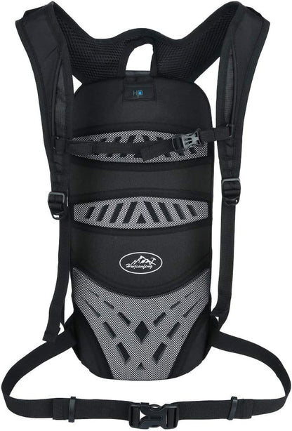 Cycling backpack | Mountain bike rucksack | Outdoor sports daypack | Men women biking bag | Motorcycle riding backpack | Travel cycling bag | Black bike rucksack | Lightweight cycling daypack | Bicycle pouch pocket bag | Unisex sport backpack